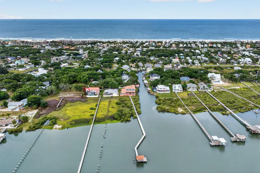 Aerial photo over the St. Augustine coast by Megapixeler, FAA Part 107 drone pilots